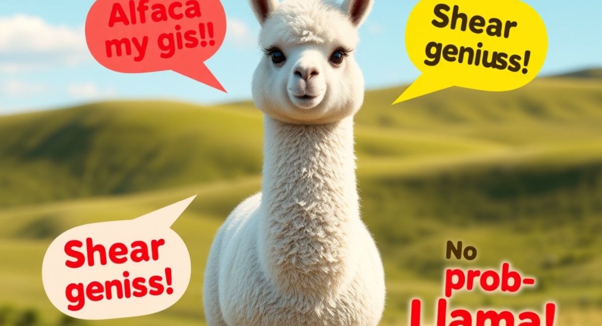 Viral Alpaca Puns That'll Shear-ly Make You LOL!