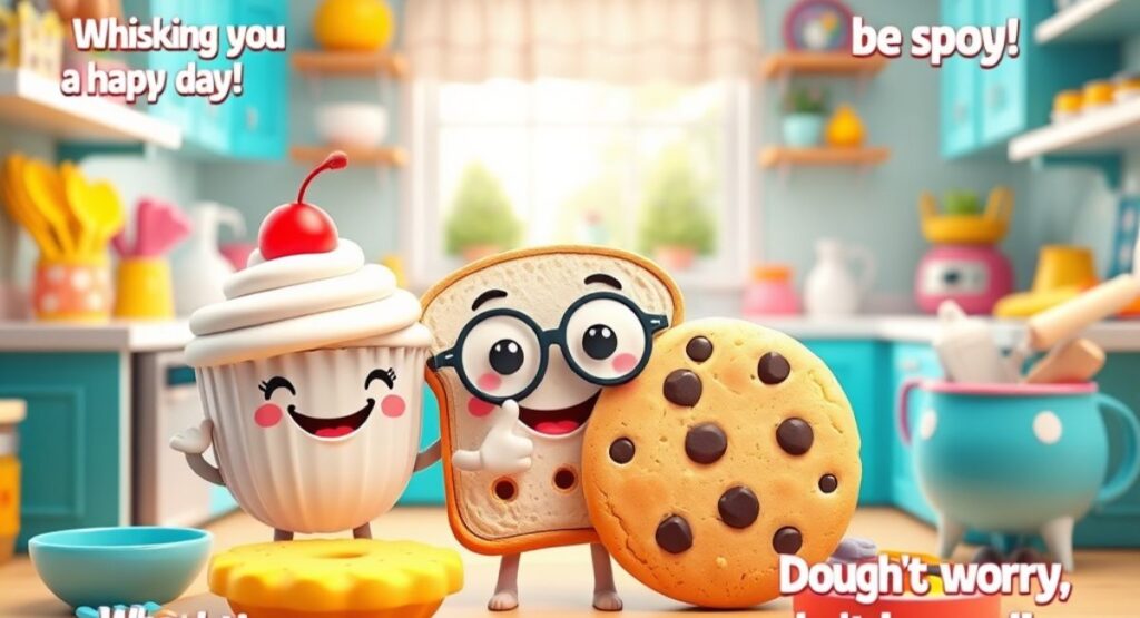 Funny Baking Puns Captions