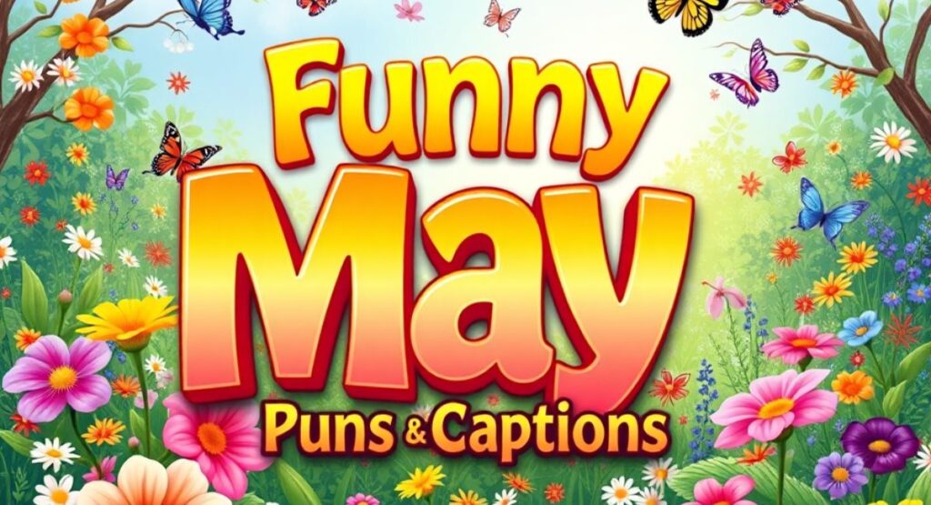 Funny May Puns Captions