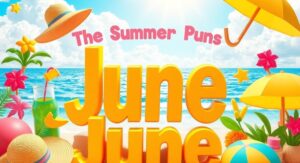 June Puns That Are Totally Sun-sational (Caption)