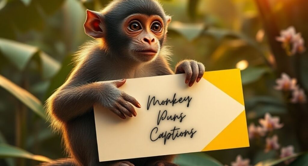 Monkey Puns Captions