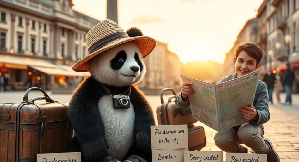 Panda Travel Puns 