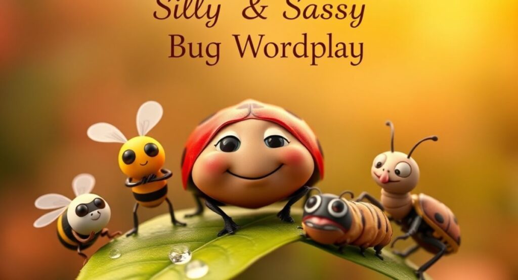 Silly & Sassy Bug Wordplay