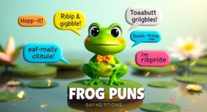 Hilarious Frog Puns That Will Make You LOL (Captions)