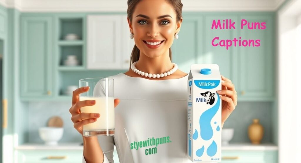 Milk Puns Captions