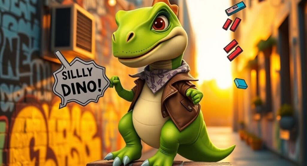 Silly & Sassy Dino Wordplay