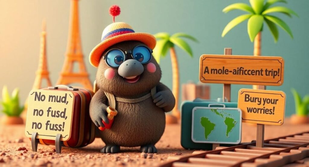 Travel-Friendly Mole Puns for Tourists