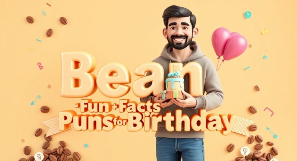 Bean Fun Facts Puns for Birthday