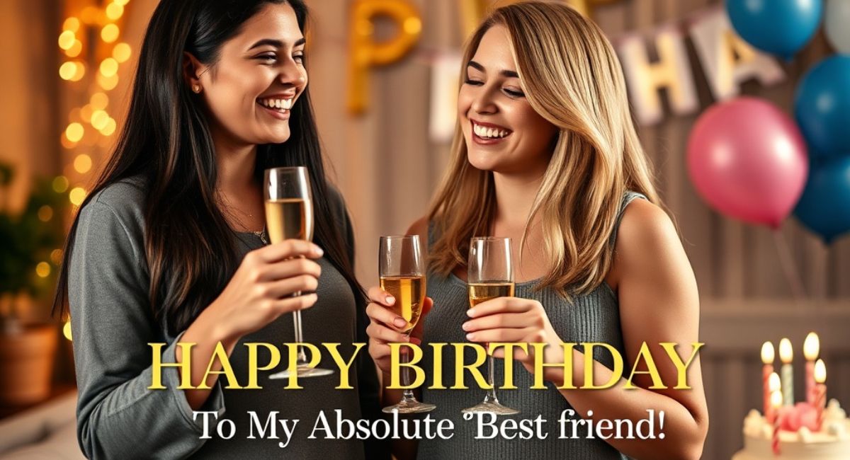 Birthday Captions For Best Friend: Sweet & Funny