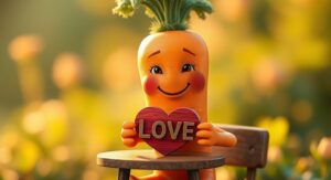 Carrot Puns: Adorable Love & Crunchy Captions