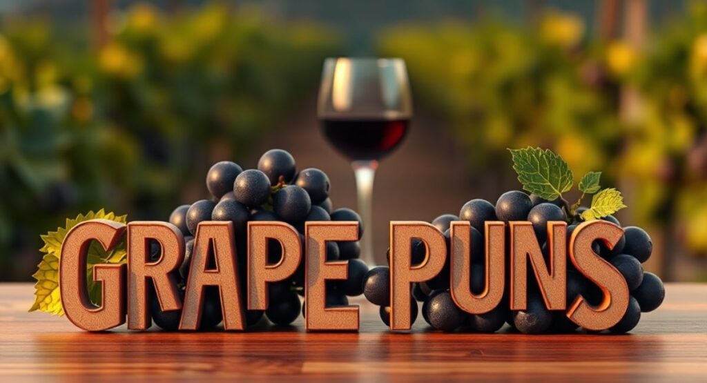 Clever Grape Wordplay for Instagram 