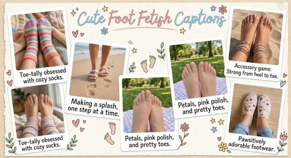Cute Foot Fetish Captions