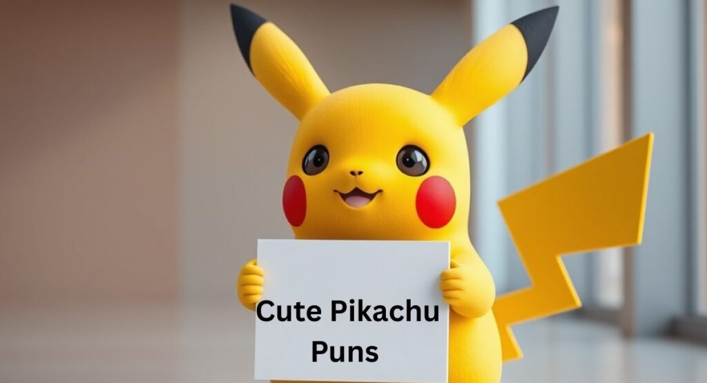 Cute Pikachu Puns