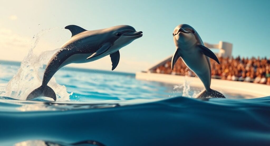Dolphin Puns Captions
