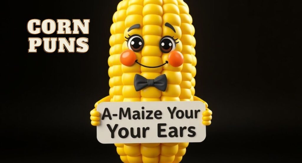 Funny Corn Puns Captions