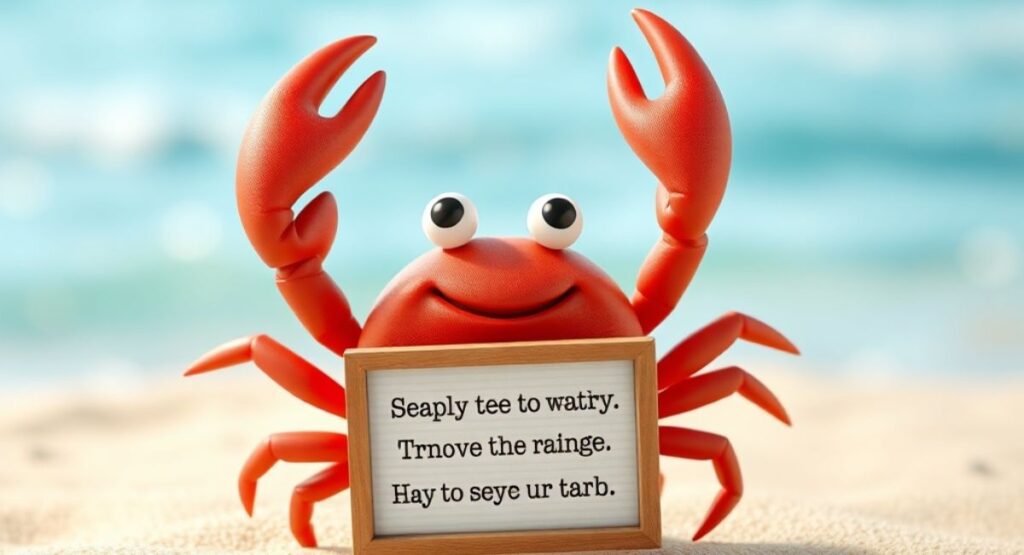 Funny Crab Puns Captions 
