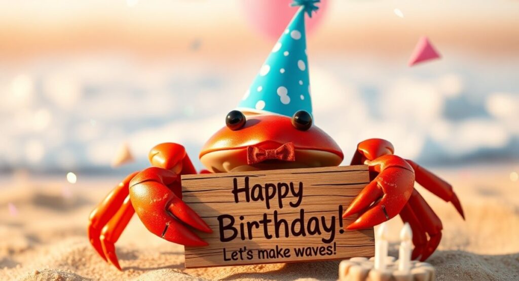 Funny Crab Puns for Birthday 