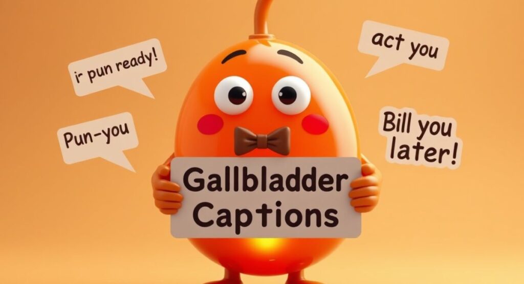 Funny Gallbladder Puns Captions