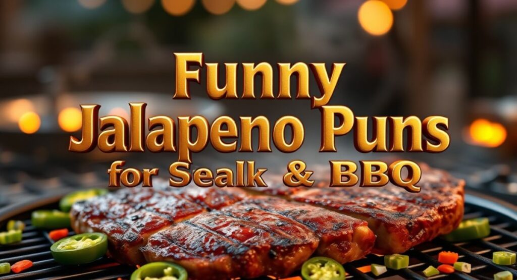 Funny Jalapeño Puns for Steak & BBQ