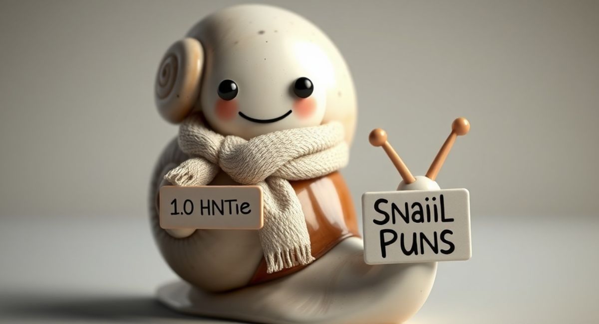 Funny Snail Puns: Cleve Wordplay for Every Mood