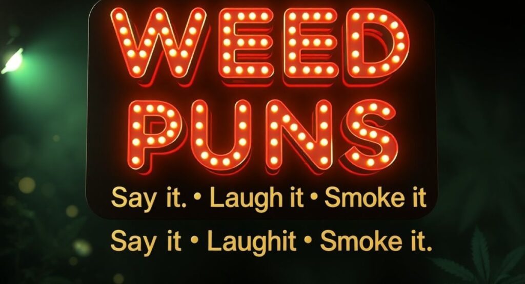 Funny Weed Puns Captions