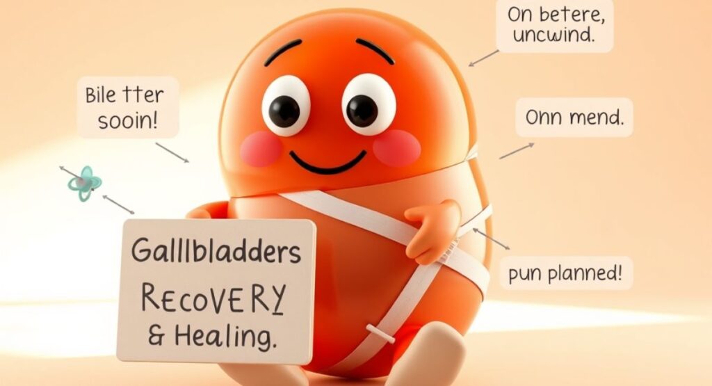 Gallbladder Puns for Recovery & Healing