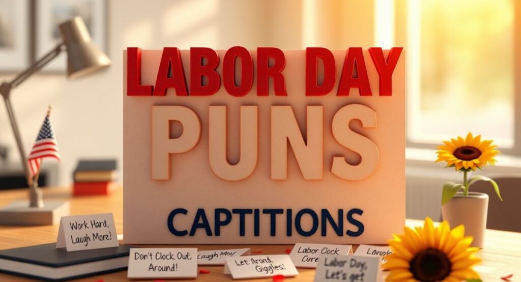 Labor Day Puns Captions