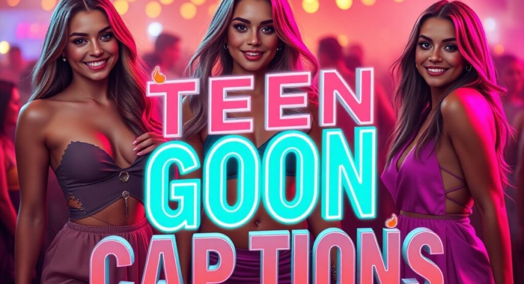 Party Vibes Teen Goon Captions