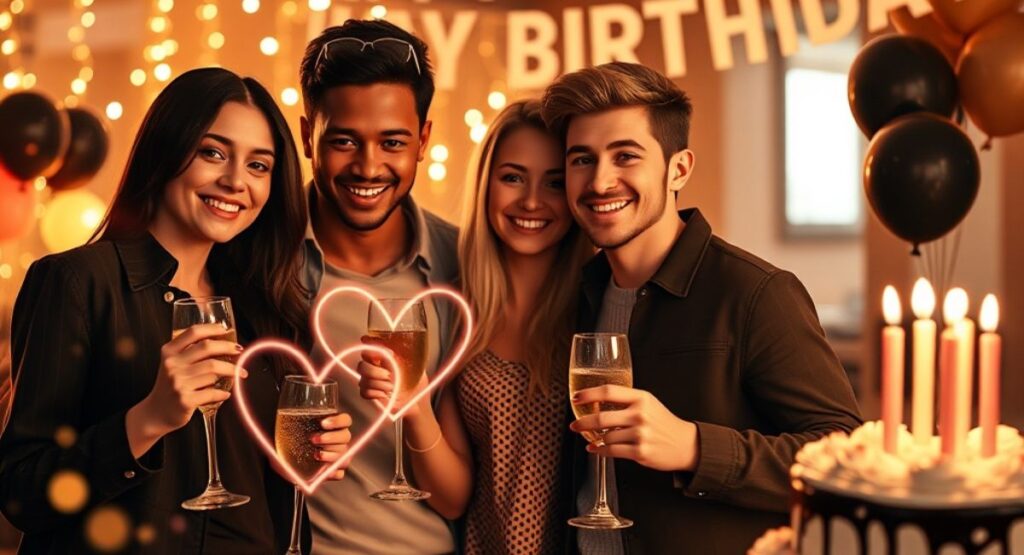 Stylish & Trendy Birthday Captions for Social Media