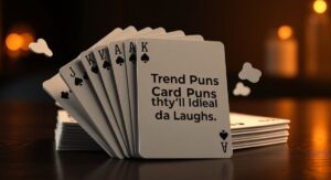 Trendy Card Puns That'll Deal You Laughs