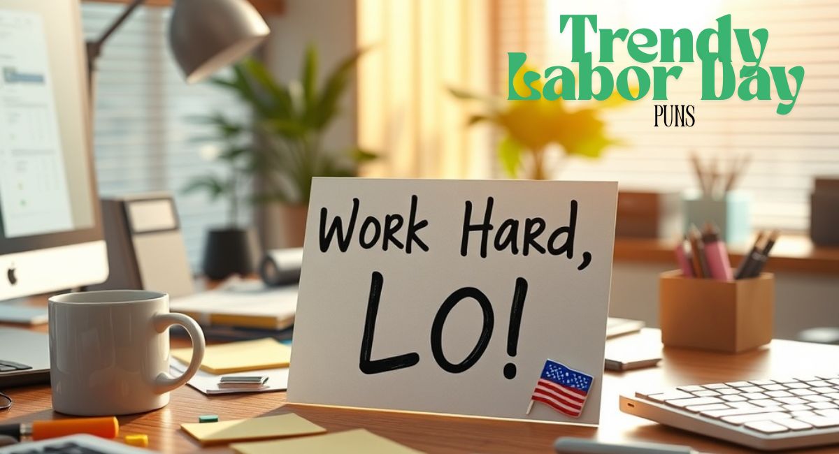 Trendy Labor Day Puns and Jokes: Work Hard, LOL