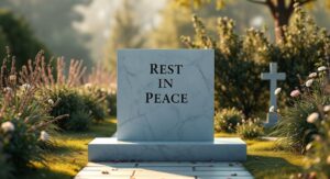 Trendy Rest in Peace Captions That Express Deep Love