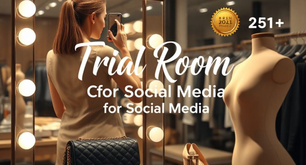 Trial Room Captions for Social Media