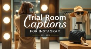 Trial Room Captions That Turn Your Fitting Room Into a Style