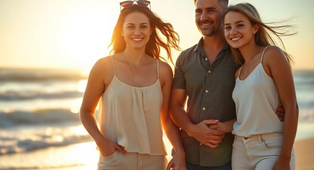 Beach & Vacation Family Photo Captions