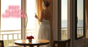 Best Classy Captions That Speak Confidence
