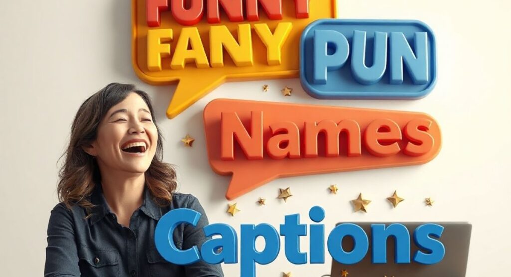 Funny Pun Names Captions