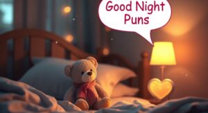 Irresistible Good Night Puns: Funny, Cute & Romantic