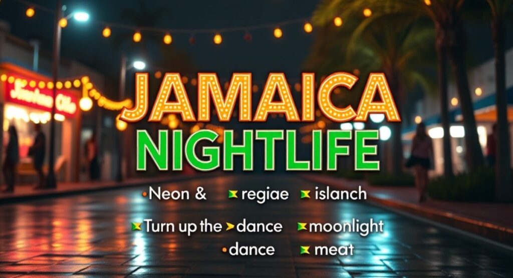 Jamaica Party and Nightlife Captions