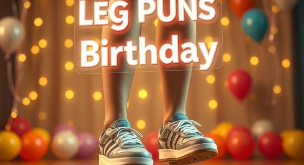 Leg Puns for Birthday