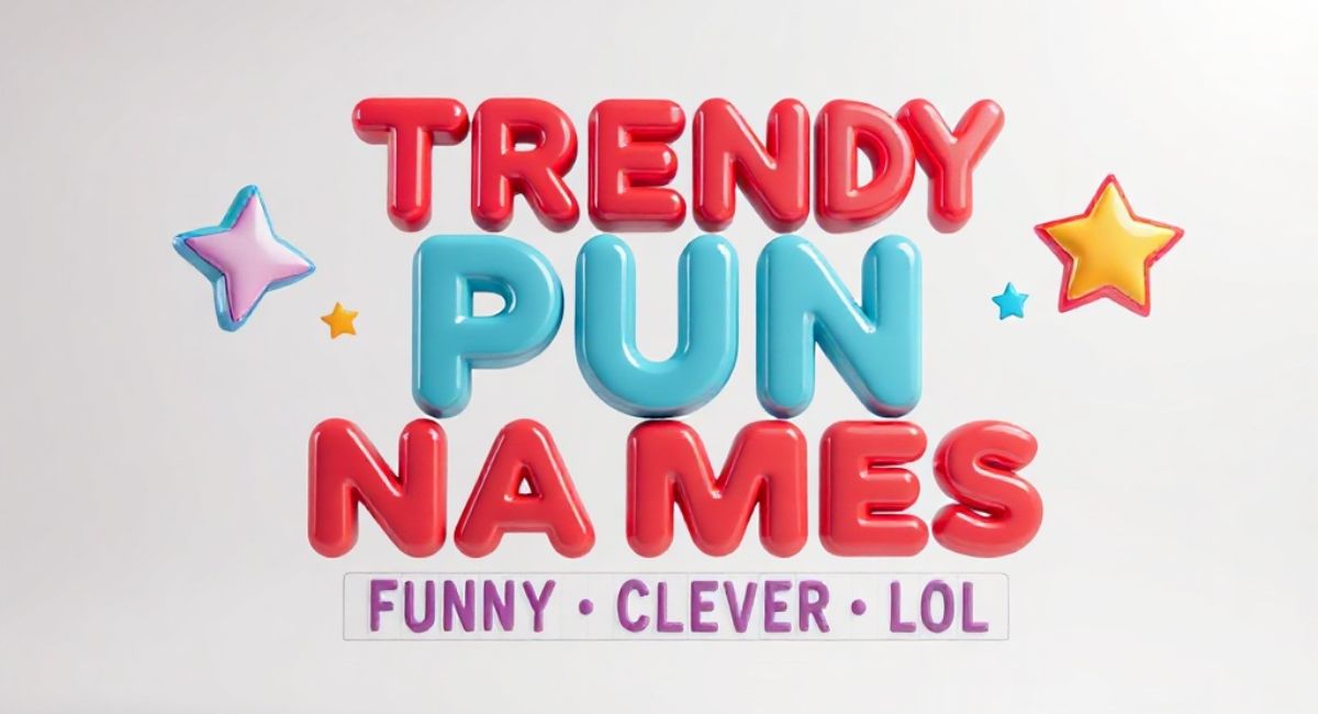 Trendy Pun Names: Funny, Clever & Make You LOL