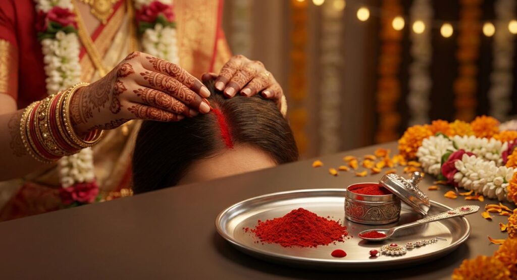 Bridal Sindoor Captions