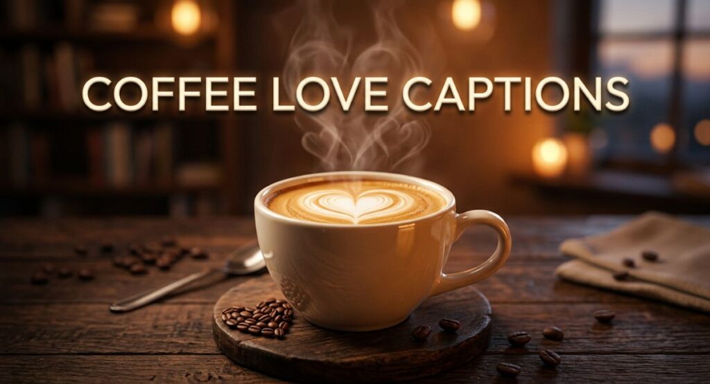 Coffee Love Captions