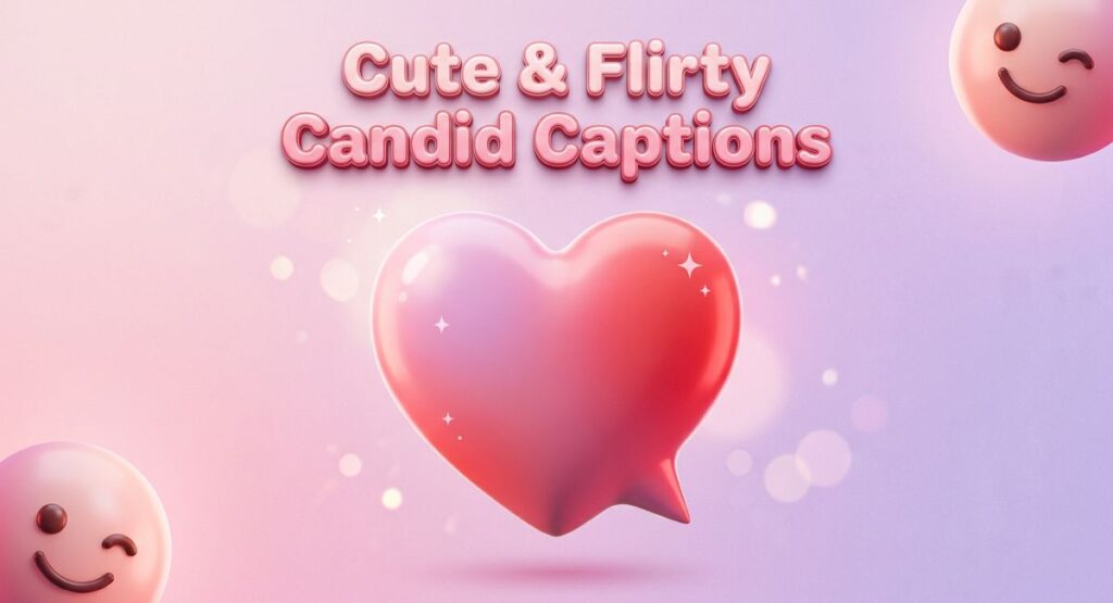 Cute and Flirty Candid Captions
