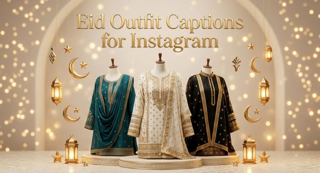 Eid Outfit Captions for Instagram