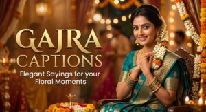 Gajra Captions : Jasmine & Floral for Instagram