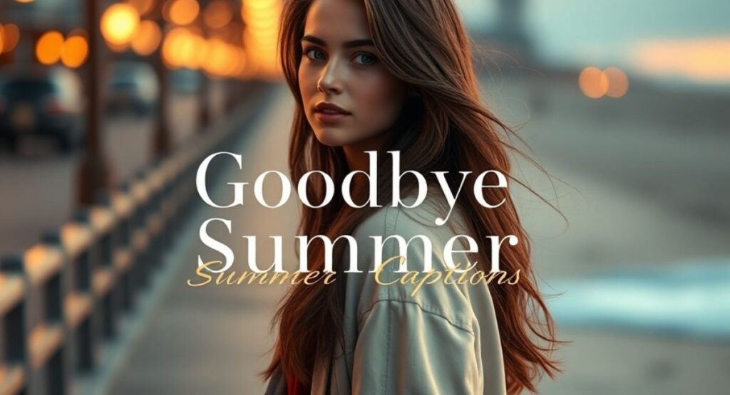 Goodbye Summer Captions