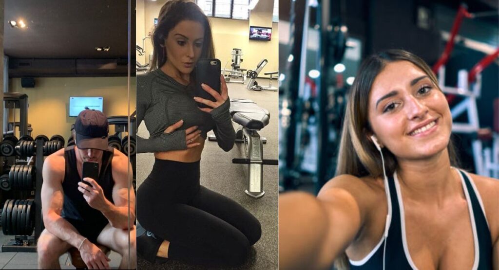 Gym Mirror Selfie Captions