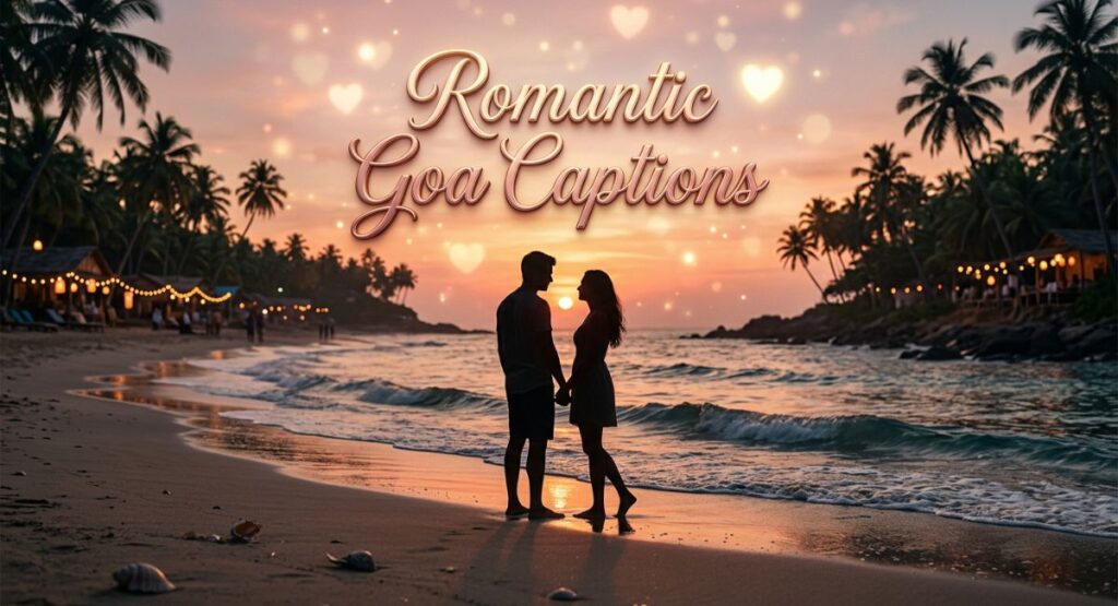 Romantic Goa Captions