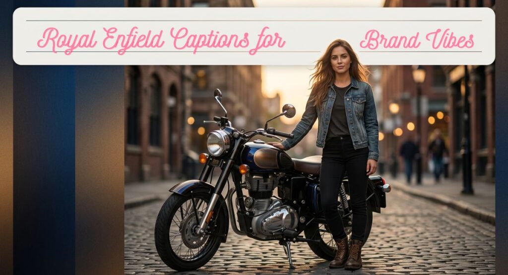 Royal Enfield Captions for Brand Vibes